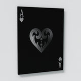 Ace Card Silver Sense Canvas