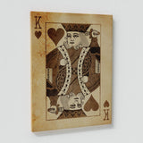 Playing Cards King & Queen Wall Art