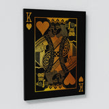 Playing Cards King & Queen Wall Art