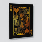Playing Cards King & Queen Wall Art