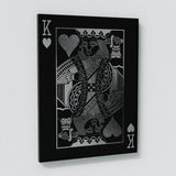 King Card Silver Sense Canvas