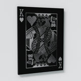 Playing Cards King & Queen Wall Art