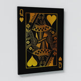 Playing Cards King & Queen Wall Art