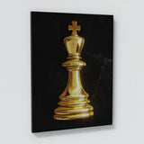 Chess King Queen Wall Art