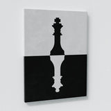 Chess King Queen 2D Sense Canvas