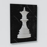 Chess King Queen Wall Art