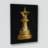 Chess Queen Gold Sense Canvas