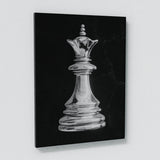 Chess King Queen Wall Art