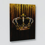 King Crown Gold Wall Art