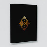 Diamond Gold Wall Art