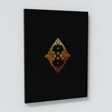 Poker Gold Wall Art