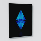 Ethereum Blue Wall Art