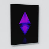 Ethereum Purple Wall Art