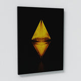 Ethereum Yellow Wall Art