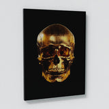 Skull Gold Wall Art