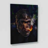 Gorilla Cigar Wall Art