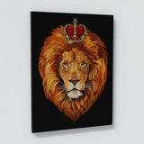 Lion & Lioness King Queen Wall Art