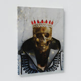 Skeleton King Queen Wall Art