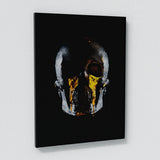 Skeleton Gold Tears Wall Art