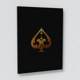 Spade Gold Wall Art