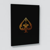 Poker Gold Wall Art