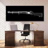 M1 Garand Rifle X-Ray Wall Art