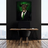 Bull Market Suit Wall Art