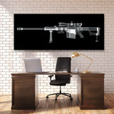 Sniper Barrett M82A1 X-Ray Wall Art