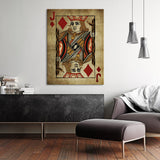 Jack Card Diamond Wall Art