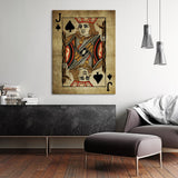 Jack Card Spade Wall Art