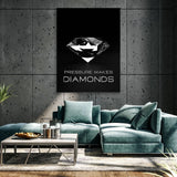 Pressure Makes Diamond Wall Art