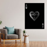 Ace Card Silver Sense Canvas