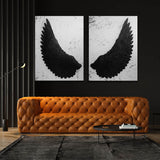 Angel Wings Set Wall Art