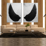 Angel Wings Set Wall Art