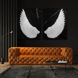 Angel Wings Set Wall Art