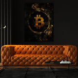 Bitcoin Gold Sense Canvas