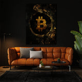 Bitcoin Gold Sense Canvas
