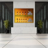Boss vs Leader Egypt Wall Art