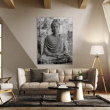 Buddha Abstract Sense Canvas