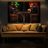 Bull & Bear Trader Wall Art