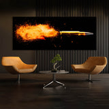 Bullet Fire Wall Art