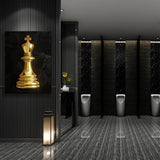 Chess King Gold Sense Canvas