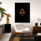 Diamond Gold Wall Art