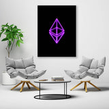 Ethereum Neon Wall Art