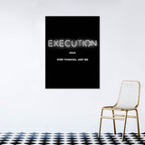Execution Neon Wall Art