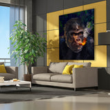 Gorilla Cigar Wall Art