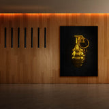 Grenade Wall Art