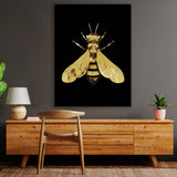 Honey Bee Gold Wall Art