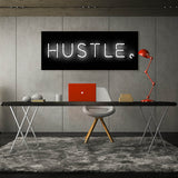 Hustle Sign Wall Art