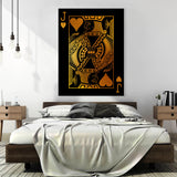Jack Card Gold Sense Canvas